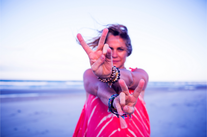 peace , free spirit, shinning, beach girl