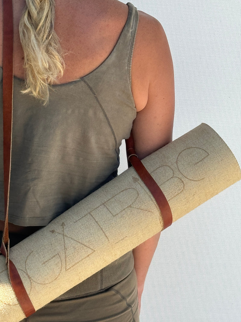 YogaTribe® Handmade Adjustable Leather Strap