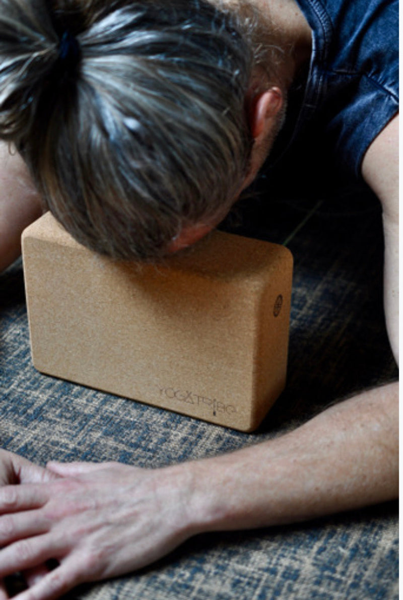 YogaTribe® Branded Cork Yoga Block 