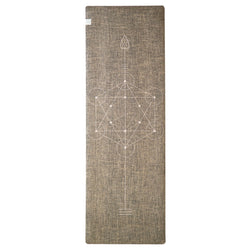 Buy Jute and Natural Rubber Yoga Mat 