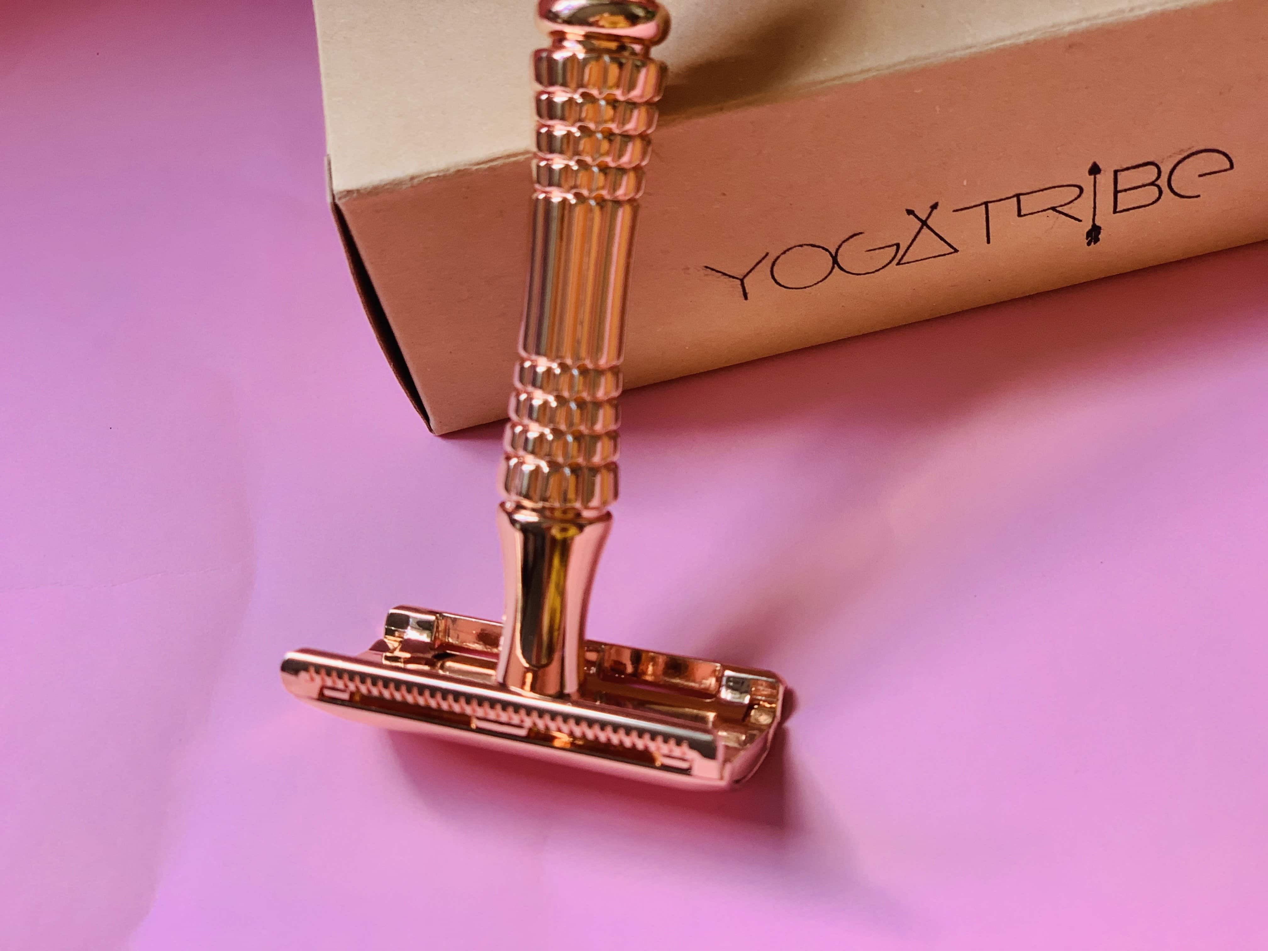 Rose Gold Women & Men's Classic Safety Razor | Yoga Tribe NZ