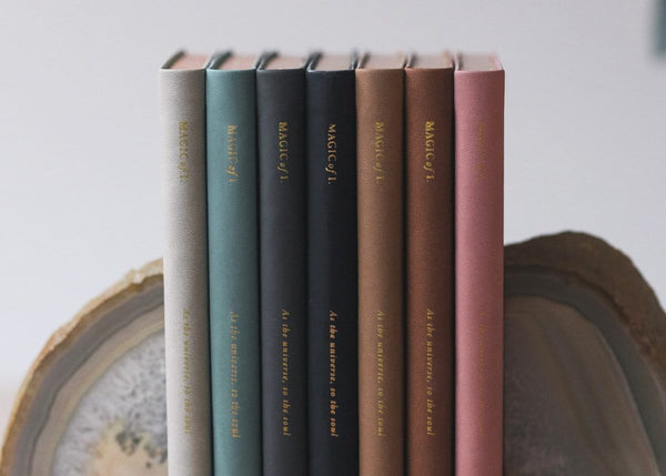 VEGAN LEATHER JOURNAL- DESERT BROWN - UNLINED 