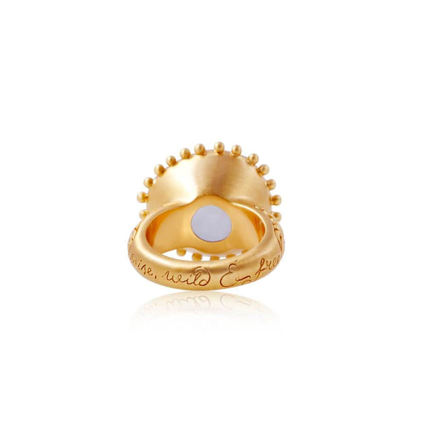 WISE WILD & FREE RING • MOONSTONE - Yoga Tribe NZ